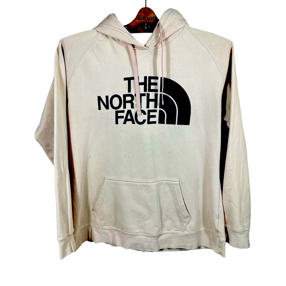 The North Face Women’s Long Sleeve Spell Out Pullover Hoodie Size XL